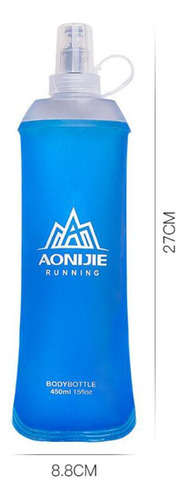 A Frasco De Agua Suave Plegable For Correr Senderismo