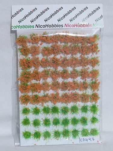 Nico Blister De Matas Y Flores Otoñales De 10 Mm H0 (pmf 11)