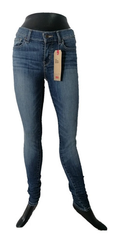 Pantalon De Dama Super Skinny Levis  Modelo 710