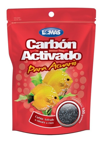 Carbón Activado Acuario Lomas 100 Gr