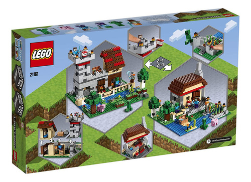 Lego Minecraft The Crafting Box 3.0 21161 Minecraft Brick Co