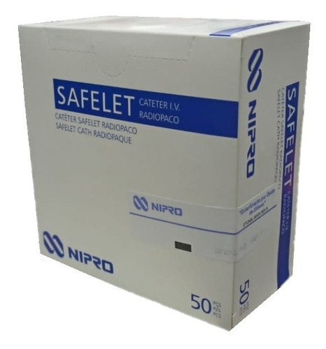 Catéter (bránula) Nipro 18g X 1 1/4  Caja 50 Un