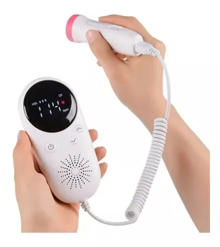 Doppler Fetal Portátil con pantalla LCD azul con 2.5 Mhz - Médica Depot