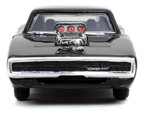 An Jada 1:32 Dom's 1970 Dodge Charger Negro F&f Caja