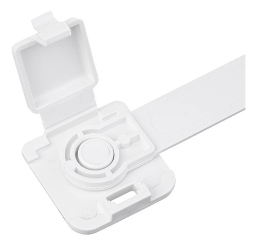 Kit 5 Travas Para Porta Geladeira Gavetas C/ Adesivo Fixação