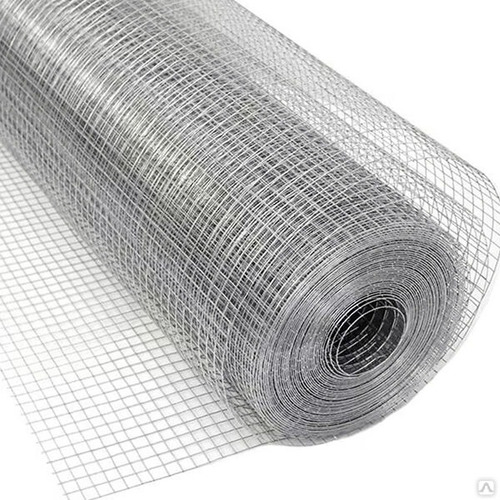 Malla Soldada Galvanizada 1/2  90cm Alto X 10mts Largo