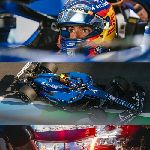 Gorra F1 Williams Racing 2025 De Carlos Sainz 55