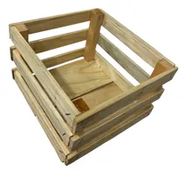 Comprar Huacal Madera 15 X 15 Cm, 5 Pzas Dulcero,mercería,regalo