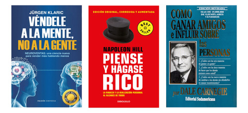 Véndele A La Mente +como Ganar Amigos +piense Y Hágase Rico