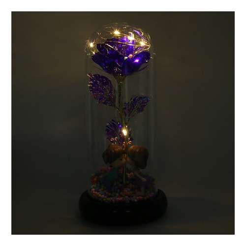 M Lámpara Rosa Romántica Con Luz Led Para Decoración De