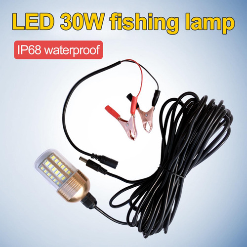 Luz De Pesca Subacuática Attracter Lure Lamp Light