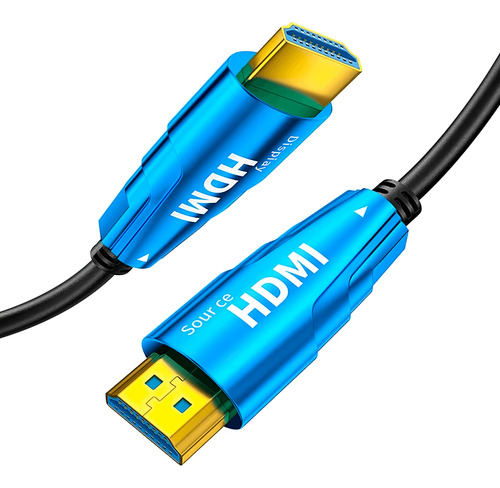 Cabo Fibra Óptica Hdmi 2.0 4k 60hz / 18gbps De 25 Metros