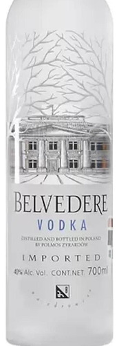 Pack De 6 Vodka Belvedere 700 Ml