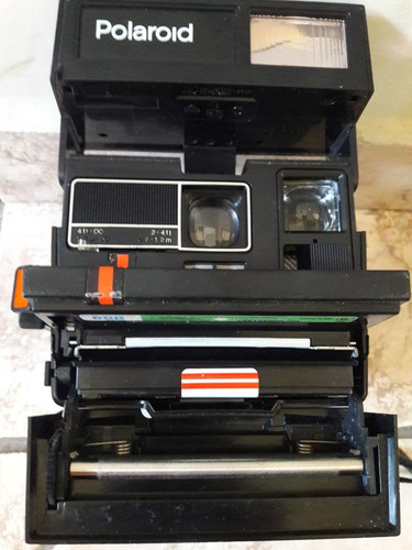 Câmera Fotográfica Antiga Polaroid One Step Flash Leia Descr
