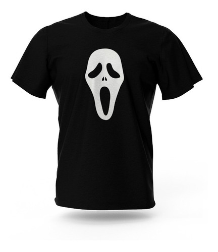 Imagem 1 de 3 de Camiseta Especial Pânico - Ghostface - 100% Algodão