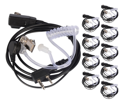 1 0pcs Accesorios Aire Acústico Tubos Auriculares