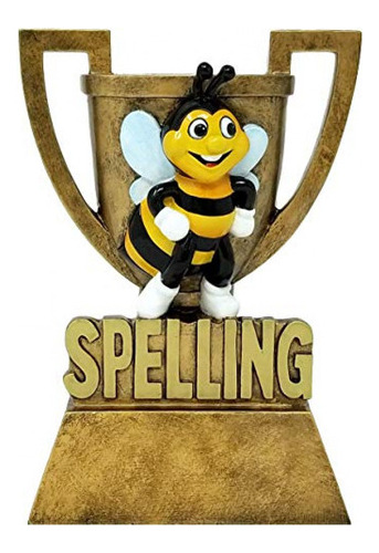 Medallas Trofeo Decade Awards Spelling Bee Cup - Premio Gold