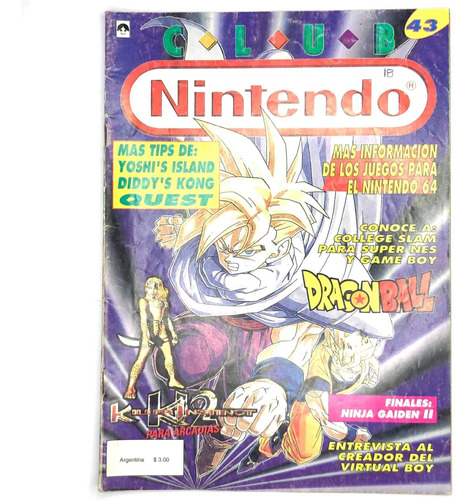 Revista Club Nintendo Número #43 1996