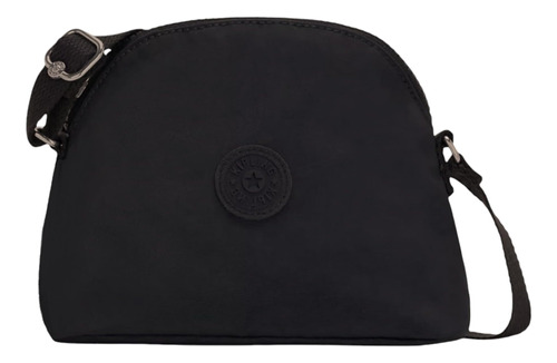 Bolso De Mano Kipling Dory Negro Tonal 9 Pulgadas De Ancho X