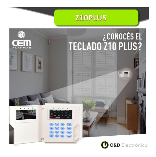 Imagen 3 de 9 de Kit Alarma Domiciliaria 6 Zonas+5 Sensores+sirena+batería