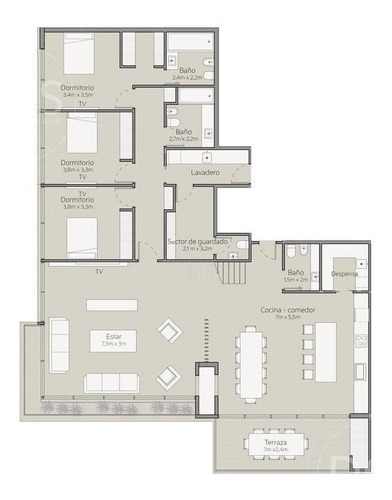 Imagen 30 de 30 de Departamento De Lujo De 2 Ambientes En Pozo En Edificio Full Amenities - Pinamar