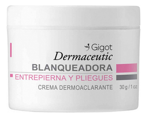 Gigot Dermaceutic Crema Blanqueadora Entrepierna Pliegues 