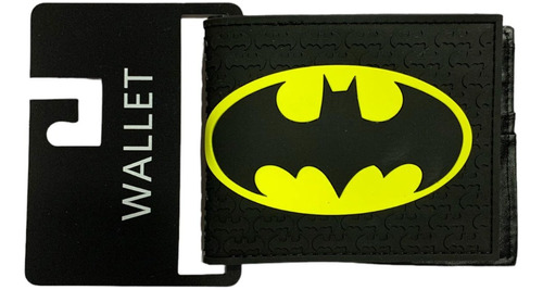 Billetera Batiseñal Batman Logo Calidad Importada