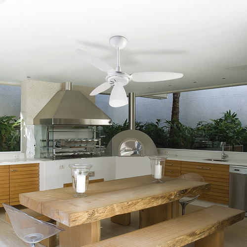 Imagem 3 de 4 de Ventilador De Teto Ventisol Wind Light Com Controle Remoto - 130w - Econômico - Silencioso - 127v