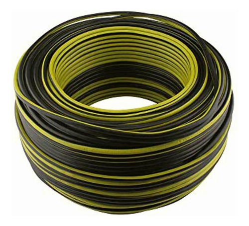 Sanelec 4078 Cable Thw, Calibre 10 Awg, Color Negro, 100 M