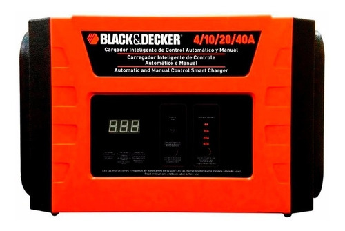 Cargador Black And Decker Bc40 Batería De Auto 40amp