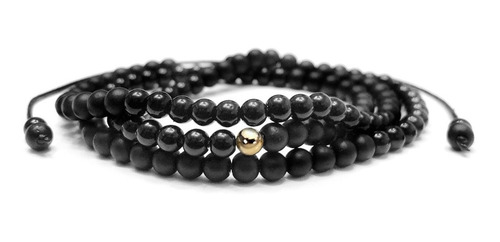 Pulseras Hombre (gogo Accs.) Pulsera Nelo Black (17) Diámetro 20 Cm