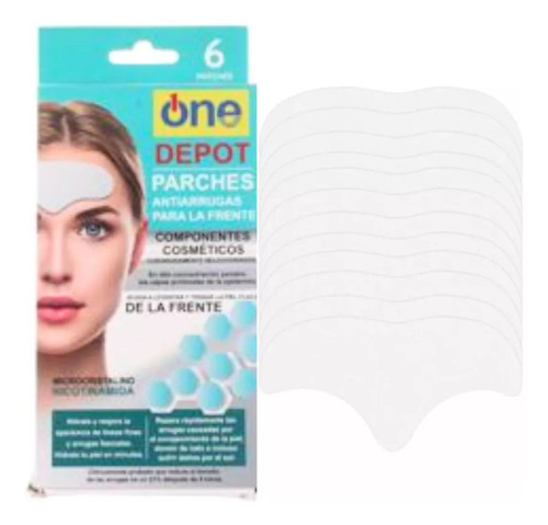 6 Parches Antiarrugas Para La Frente Microcristalino Nicotin