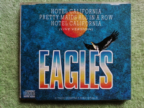 Eam Cd Maxi Single The Eagles Hotel California 1976 + Live