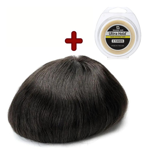 Protesis Capilar 100%pelo Natural  Base 0.10 Mm