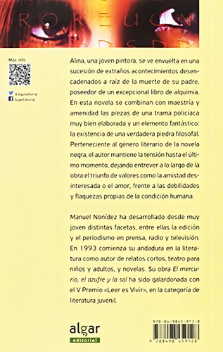 El mercurio, el azufre y la sal, de Manuel Nonídez. Editorial Algar Editorial, tapa blanda en español