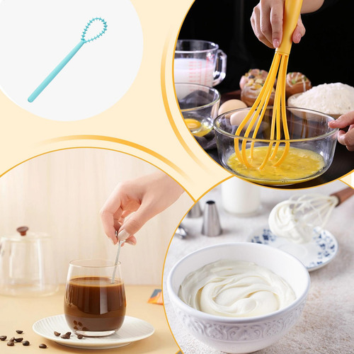 Batidor De Huevos Portátil Batidores De Silicona Para Cocina