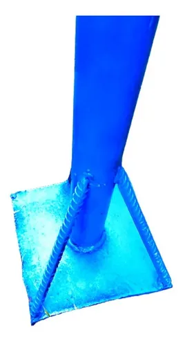 Pison Manual De Tierra Soporte Base Metalica 20 X20 Cms