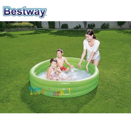 Imagen 2 de 6 de Pileta 3 Anillos Infantil Pelotero Bebe Bestway