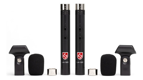 La-120 V2 - Par de microfones condensadores de diafragma