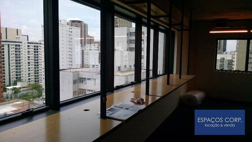 Imagem 7 de 26 de Cobertura Comercial Duplex Para Alugar, 200m² Por R$ 20.000/mês - Itaim Bibi - São Paulo/sp - Cj0270