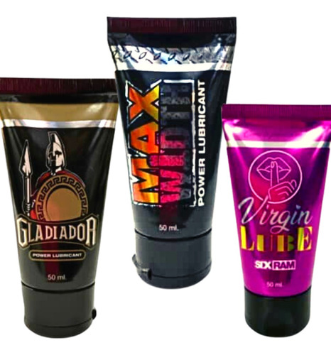 Pack Gel Lubricante Retardante, Anal Y Estrechante