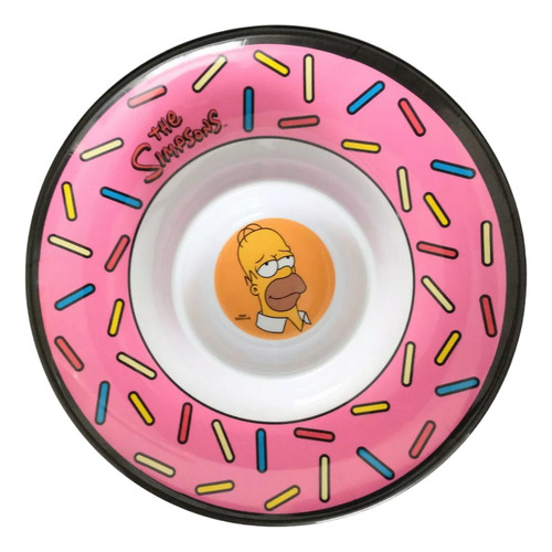 Plato Botanero Simpsons Homero Dona Lavable Original