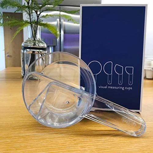 Tazas Medidoras Visuales | Fácil De Leer, Seguro En