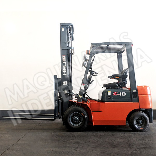 Imagen 5 de 11 de Autoelevador Heli 1800 Kg Diesel Cpcd18 Xinchai Desplazador