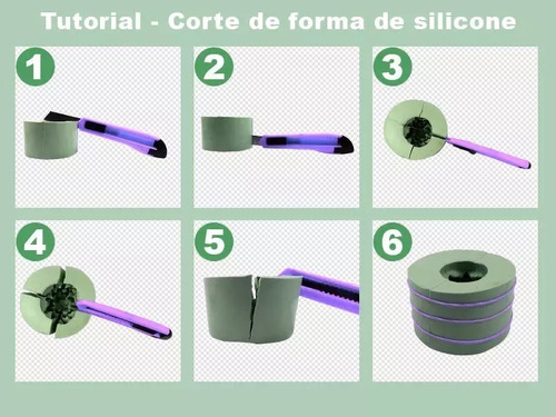 Imagem 3 de 3 de Molde Forma Silicone Nossa Senhora De Fátima Média