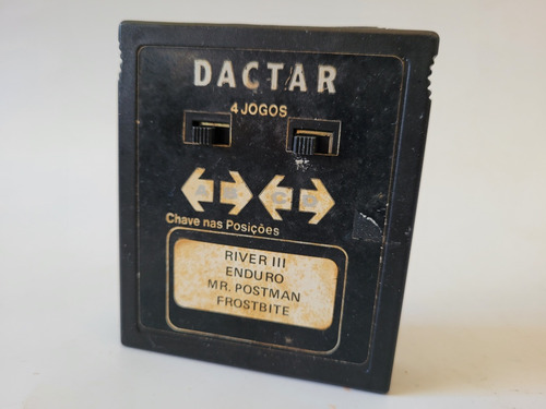 Cartucho Atari Dactar 4x1 - Enduro River 3 Postman (t 100)