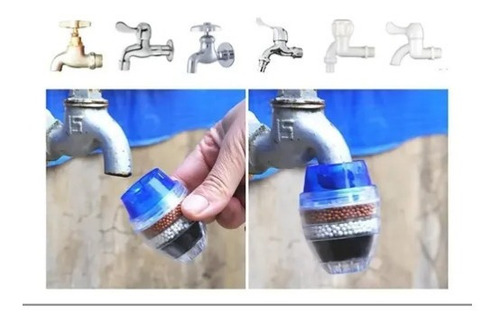 Filtro Purificador De Agua, Cerámica Bioenergetico, Grifos