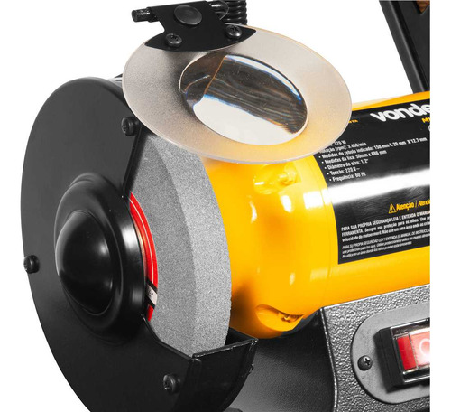 Motoesmeril E Lixadeira 2 Em 1 Mlv 370 220v Vonder
