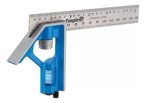 Escuadra De Bolsillo True Blue 6 E255im Empire