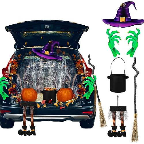 Kit De Decoración De Halloween De 5 Piezas Para Baúl ...